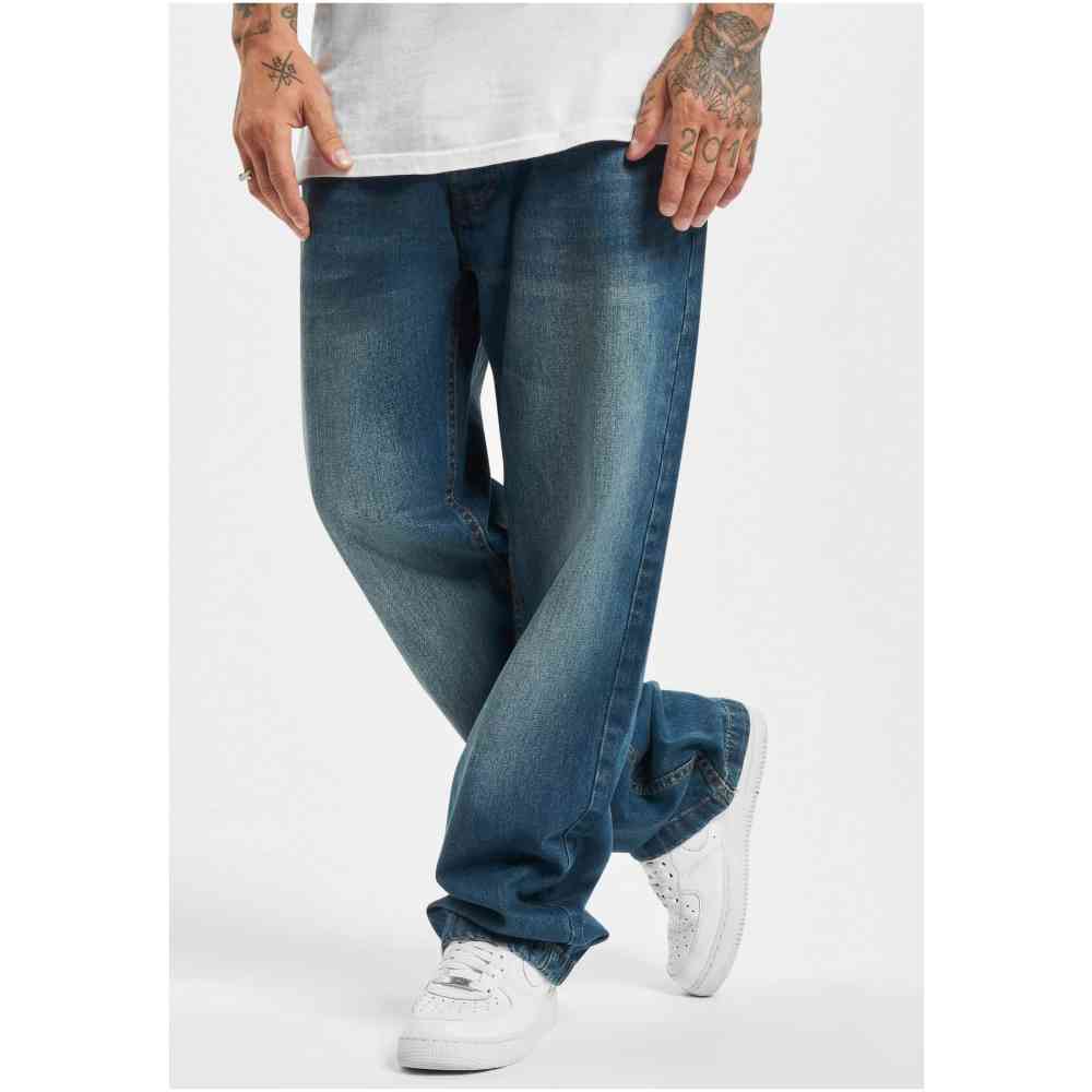 Rocawear - WED Loose Jeans Wijde broek - Blauw